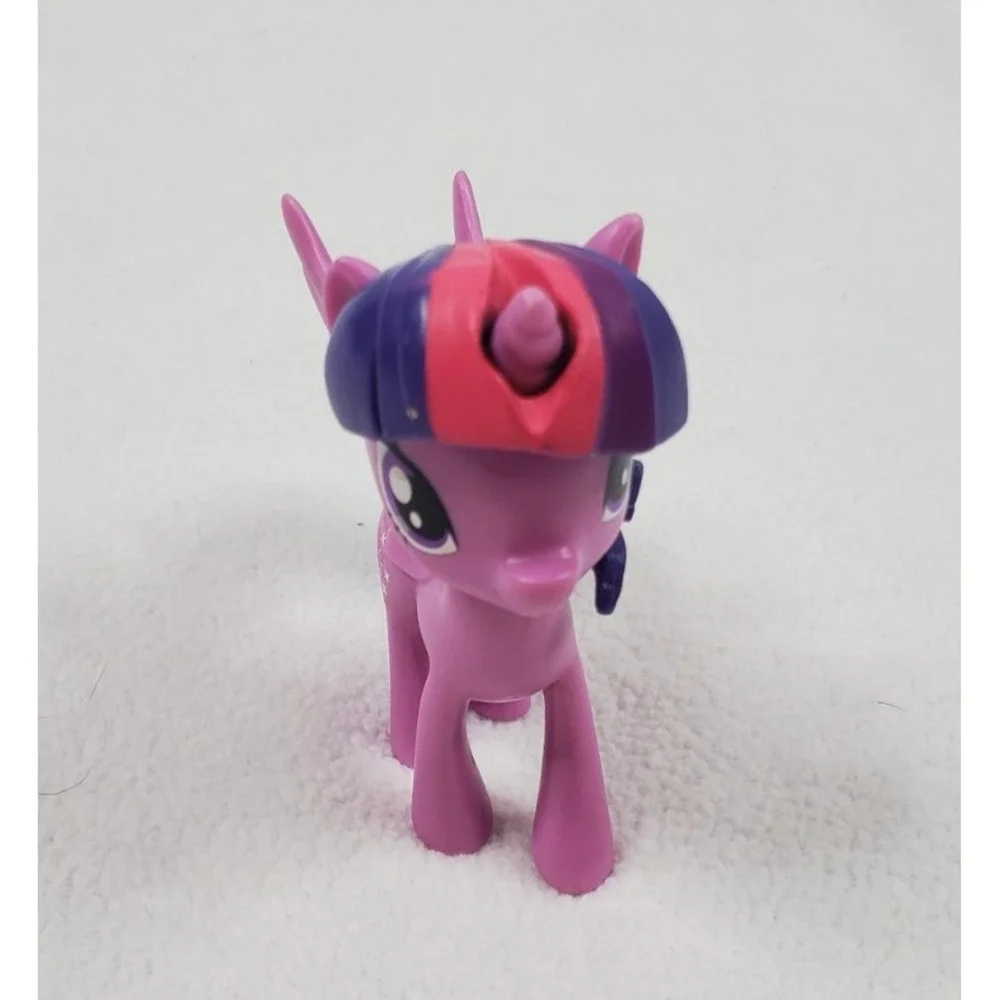 My Little Pony Figures Kids Good 4pc Lot Twilight‎ Pinkie Rarity Applejack toys
